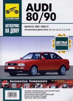 Audi 80 / Audi 90 (1987 - 1990 год выпуска). Руководство по ремонту автомобиля.