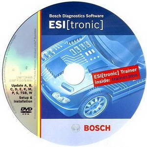 Bosch ESI Tronic версия 02.2010 год. Программа для диагностики и каталог запчастей.