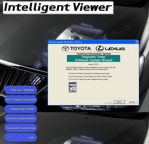Toyota Intelligent Tester 2 2010.1 Update. Прошивка для сканера автомобилей Toyota.