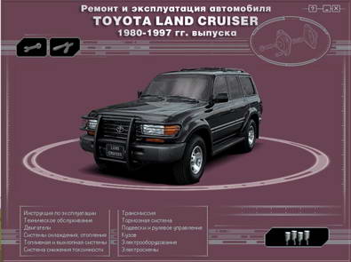 Toyota Land Cruiser 1980-1997 года выпуска. Руководство по ремонту.