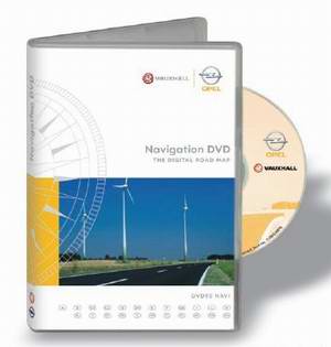 Opel DVD90 2009/2010 Европа. Штатный диск навигации для автомобилей Opel.