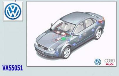 Volkswagen VW VAS5051B / 52 / 52А / 6150 v.17 Программное обеспечения для диагностических приборов VW