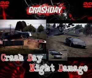 Игру CrashDay Night Damage (2009). Авто аркада, симулятор.
