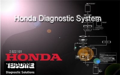 Honda HDS 2.022.101 - Диагностическая программа для Honda & Acura