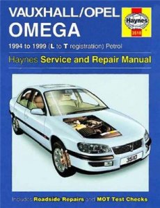 Opel Omega 1994-1999. Руководство по ремонту-Haynes.