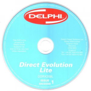 Delphi Direct Evolution (2009). Каталог запасных частей ТНВД фирмы Delphi.