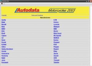 AutoData Motocycles 2003