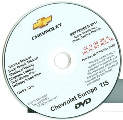 GM DAT TIS: Chevrolet Europe Technical Information System