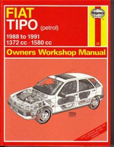 Fiat Tipo 1991.Service Manual.