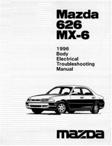 Mazda 626, MX-6 диагностика и ремонт электрооборудования.