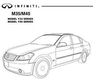 Infiniti M35-45 Y34 Y50 (2003-07). Service Manual.