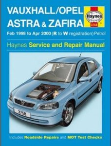 Opel  Astra & Zafira 1998-2000. Руководство по ремонту.