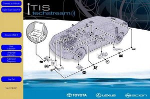 Диагностическое ПО Toyota Techstream (v.9.10.037, 2014)