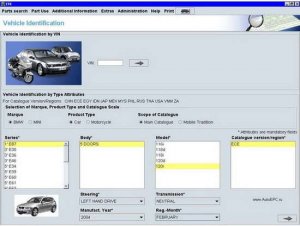 Каталог для подбора запчастей и аксессуаров BMW ETK (версия 05.2014 г.)